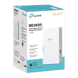 WiFi extender TP-Link RE220BE WiFi 7 AP/Extender/Repeater, BE3600, 1x GLAN, EasyMesh