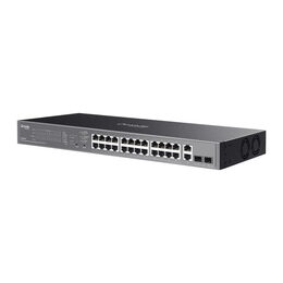 Switch TP-Link ES228GP 24x GLan s PoE+, 2x GLan, 2x SFP, 250W, Omáda SDN