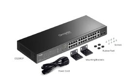 Switch TP-Link ES228GP 24x GLan s PoE+, 2x GLan, 2x SFP, 250W, Omáda SDN
