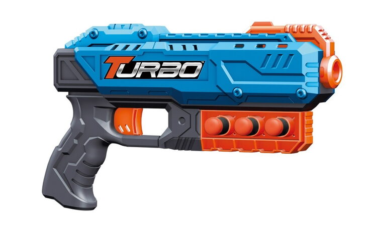 Blaster Turbo + 6 ks nábojů