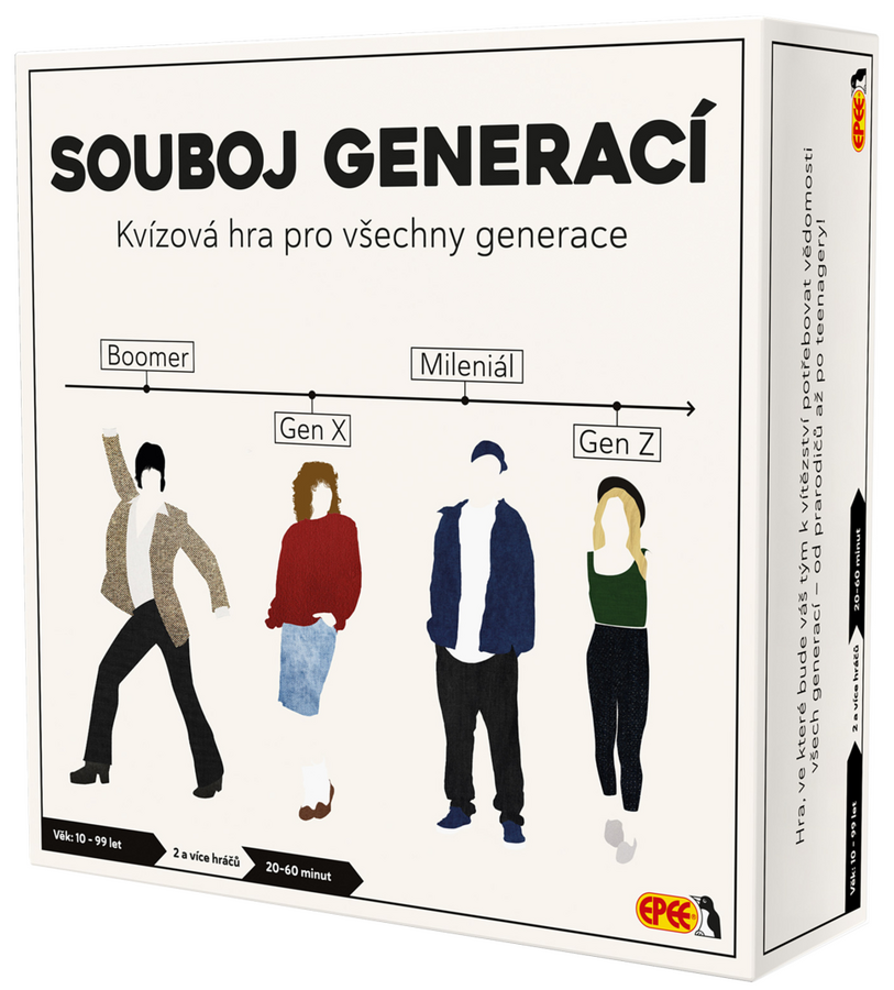 Společenská hra Souboj generací
