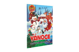 Pracovní sešit 101 aktivit s nálepkami Vánoce CZ verze 21x30cm
