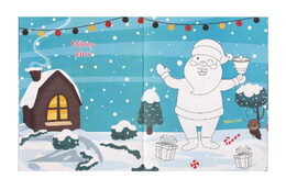 Sešit s nálepkami Kouzelné Vánoce 24x30cm