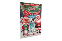 Omalovánky Veselé Vánoce se samolepkami 23x31cm