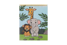 Kouzelné malování vodou/blok s tužkou Kouzelná zvířátka v sáčku 18x24x4cm