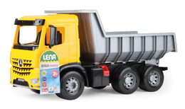 Auto sklápěč Mercedes Giga Trucks plast 65cm v krabici