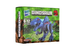 Stavebnice dinosaurus plast mix druhů v krabičce 13x10cm