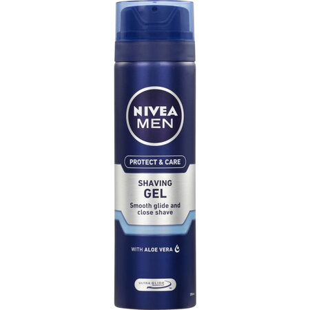 Nivea For Men Mild gel na holení pro muže 200 ml
