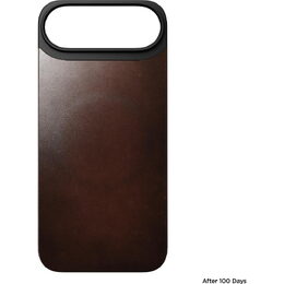 Magnetic Leather Back MS iPhone Air Brwn