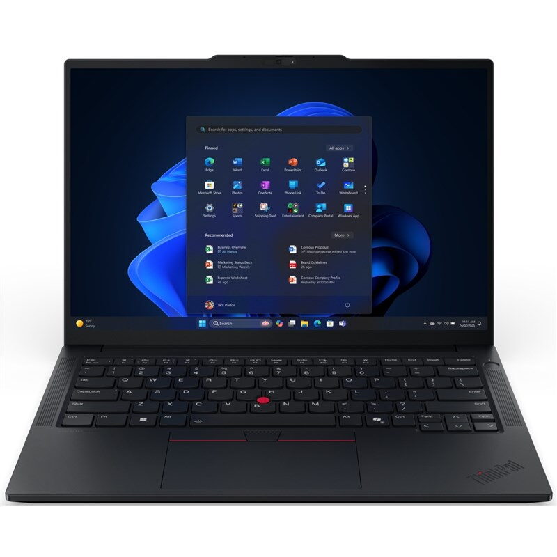 Ntb Lenovo ThinkPad E14 Gen 7 INTEL Core U7-255H, 14", RAM 32GB, SSD 1024 GB Intel Arc Graphics, FPR, Microsoft Windows 11 Pro - černý