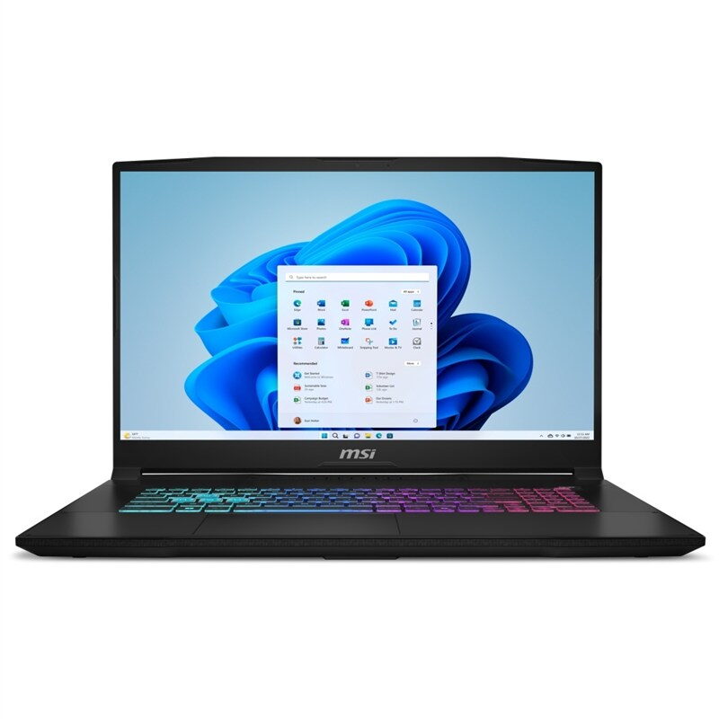 Ntb MSI Katana 17 HX B14WFK-249CZ i7-14650HX, 17.3", RAM 16GB, SSD 1024 GB NVIDIA® GeForce RTX™ 5060- 8GB,Microsoft Windows 11 Home - černý