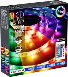 HOMESTYLING LED pásek 5 m 150 LED RGB KO-ALE000110