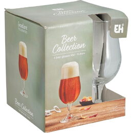 EXCELLENT HOUSEWARE Sklenice na pivo sada 4 ks KO-CC7001900