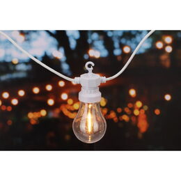 PROGARDEN Světelný řetěz LED PARTY 20 žárovek bílý KO-LE2200270