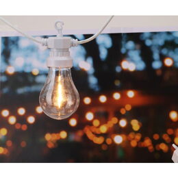 PROGARDEN Světelný řetěz LED PARTY 20 žárovek bílý KO-LE2200270