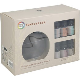 HOMESTYLING Zvlhčovač vzduchu s aroma terapií USB LED KO-MC5557350