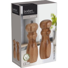 SEGNALE Mlýnek na sůl a pepř sada 2 ks KO-101004360