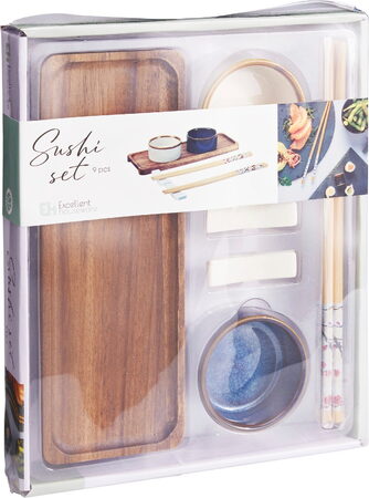 EXCELLENT HOUSEWARE Sushi set servírovací 9 ks KO-278001320