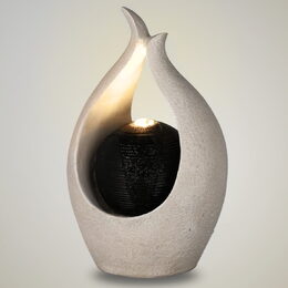 HOMESTYLING Fontána pokojová s LED osvětlením KO-795420400