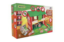 Domeček Farma stáj 30x37cm v krabici 59x40x15cm Wader