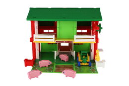 Domeček Farma stáj 30x37cm v krabici 59x40x15cm Wader