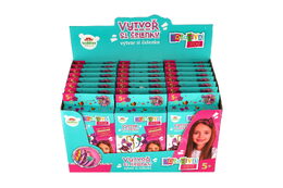 Kreativní sada Vytvoř si čelenku mix druhů v krabičce 12,5x23x2,5cm 24ks v boxu