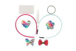 Kreativní sada Vytvoř si čelenku mix druhů v krabičce 12,5x23x2,5cm 24ks v boxu