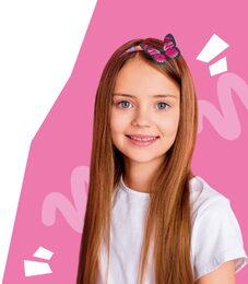 Kreativní sada Vytvoř si čelenku mix druhů v krabičce 12,5x23x2,5cm 24ks v boxu