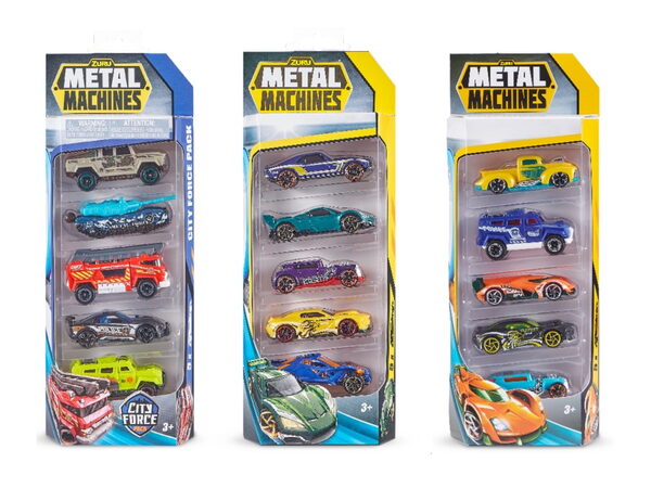 Kovové autíčko sběratelské 5 ks