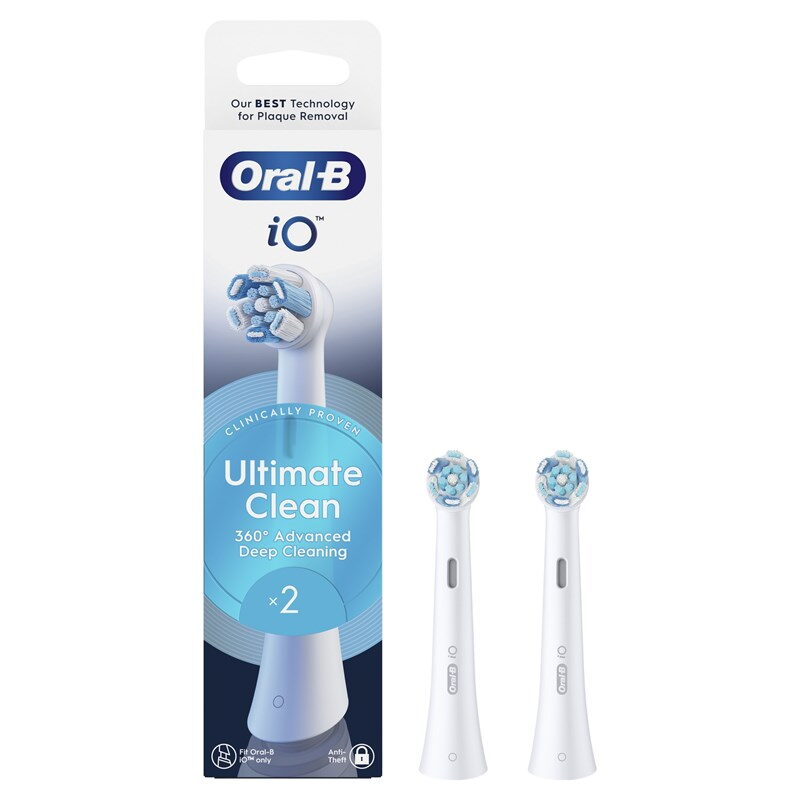 Náhradní hlavice Oral-B iO Ultimate Clean White (2 ks)