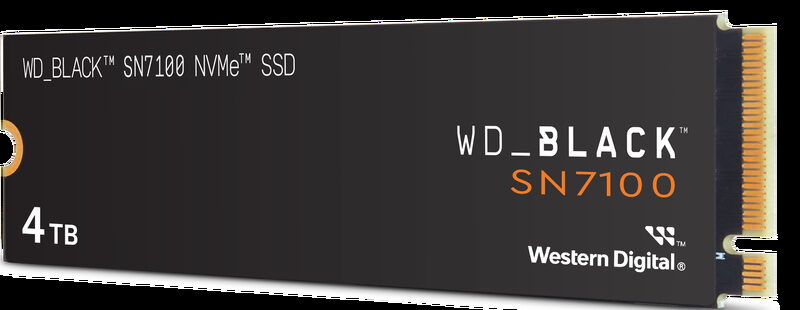 WD Black SN7100/4TB/SSD/M.2 NVMe PCIe/Gen 4,(R:7000, W:6700MB/s)