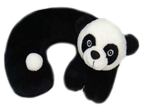 Plyšový záhlavník - Panda 3D