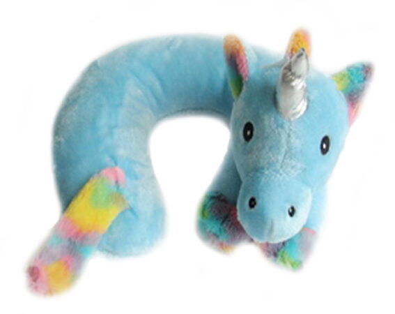 Plyšový záhlavník - Jednorožec 3D