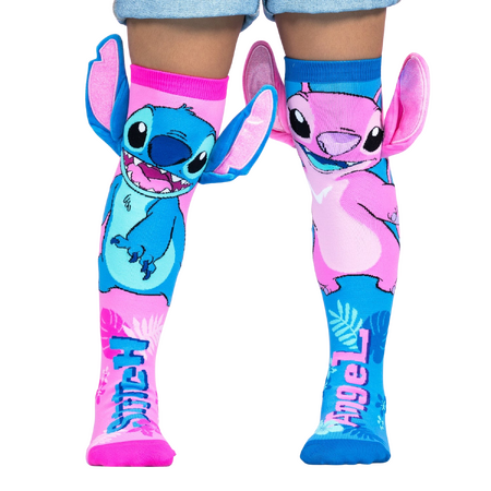 Madmia - Bláznivé podkolenky STITCH a ANGEL