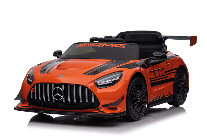 Dětské elektrické auto Mercedes-Benz AMG oranžové + dálkový ovladač