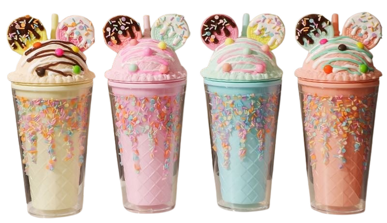 Kelímek s víčkem a brčkem Oreo 480ml - více variant