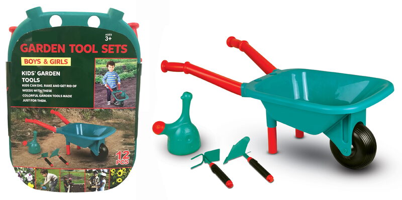 Zahradní kolečko sada 12 dílů