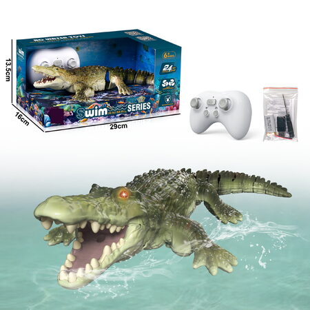 R/C Krokodýl zelený