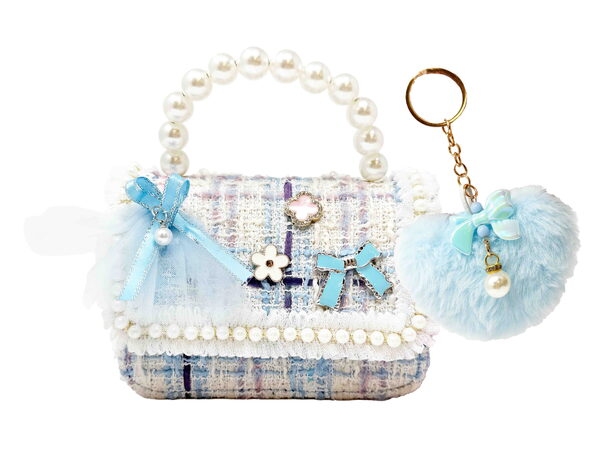 Mini KABELKA s klíčenkou PERLY