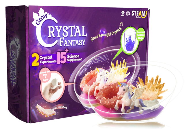 Rostoucí krystaly s Jednorožci