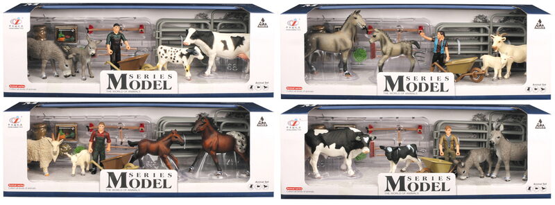 Zvířátka z farmy - Set farmářských zvířat U12 4 druhy