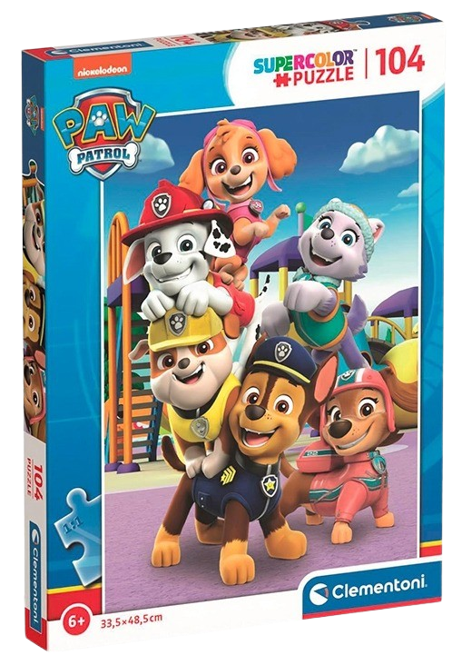 Clementoni - Puzzle 104 Tlapková Patrola 2 - 2023