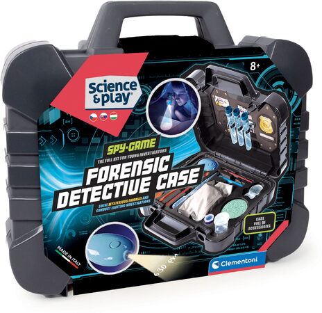 Clementoni - Detektivní kufřík se zvuky
