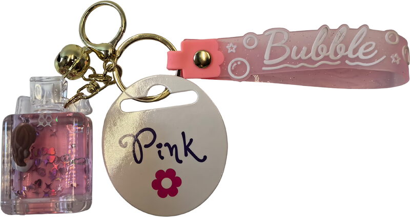 Přívěsek na klíče lahvička