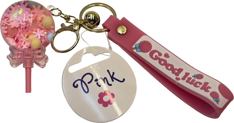 Přívěsek na klíče lízátko