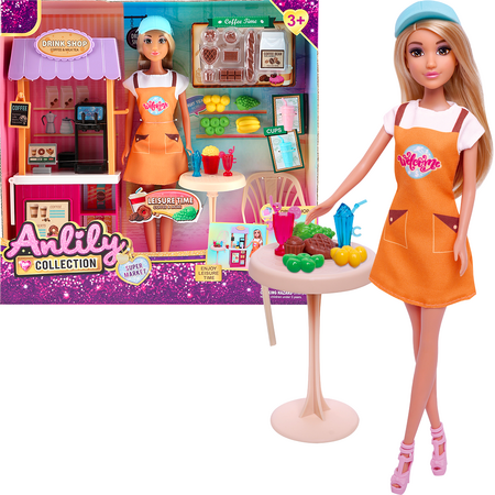 Set panenky s kavárnou