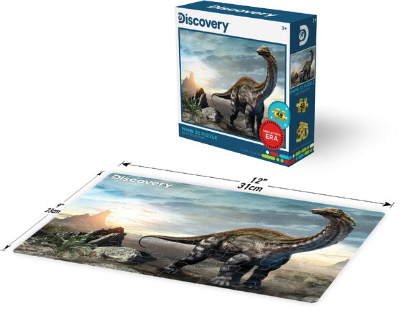 PRIME 3D PUZZLE - Apatosaurus 48 dílků