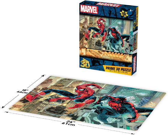 PRIME 3D PUZZLE - Marvel Spider-Man 300 dílků