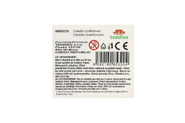 Vystřelovací letadlo plast 25x14cm 2 barvy na kartě 21x25x4cm