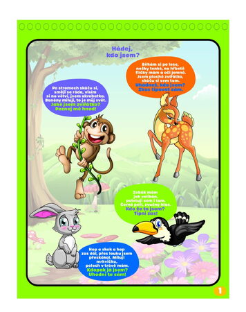 Kouzelné malování vodou/blok s tužkou zvířátka created 4 listy 17x23x2cm